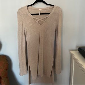 Criss Cross Tunic Top by Free People